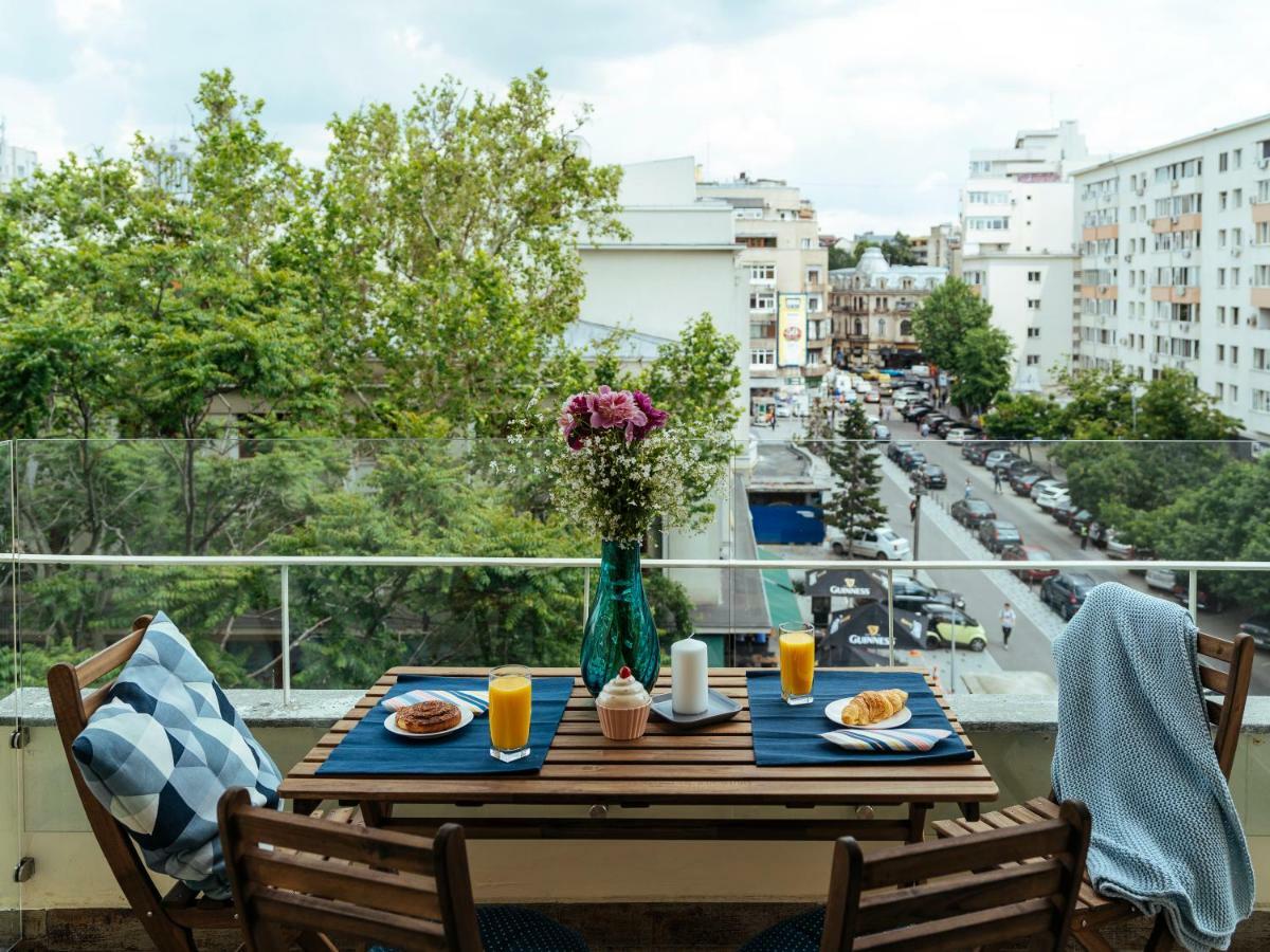 Bright And Spacious Central Apartment- Piata Amzei Boekarest Buitenkant foto