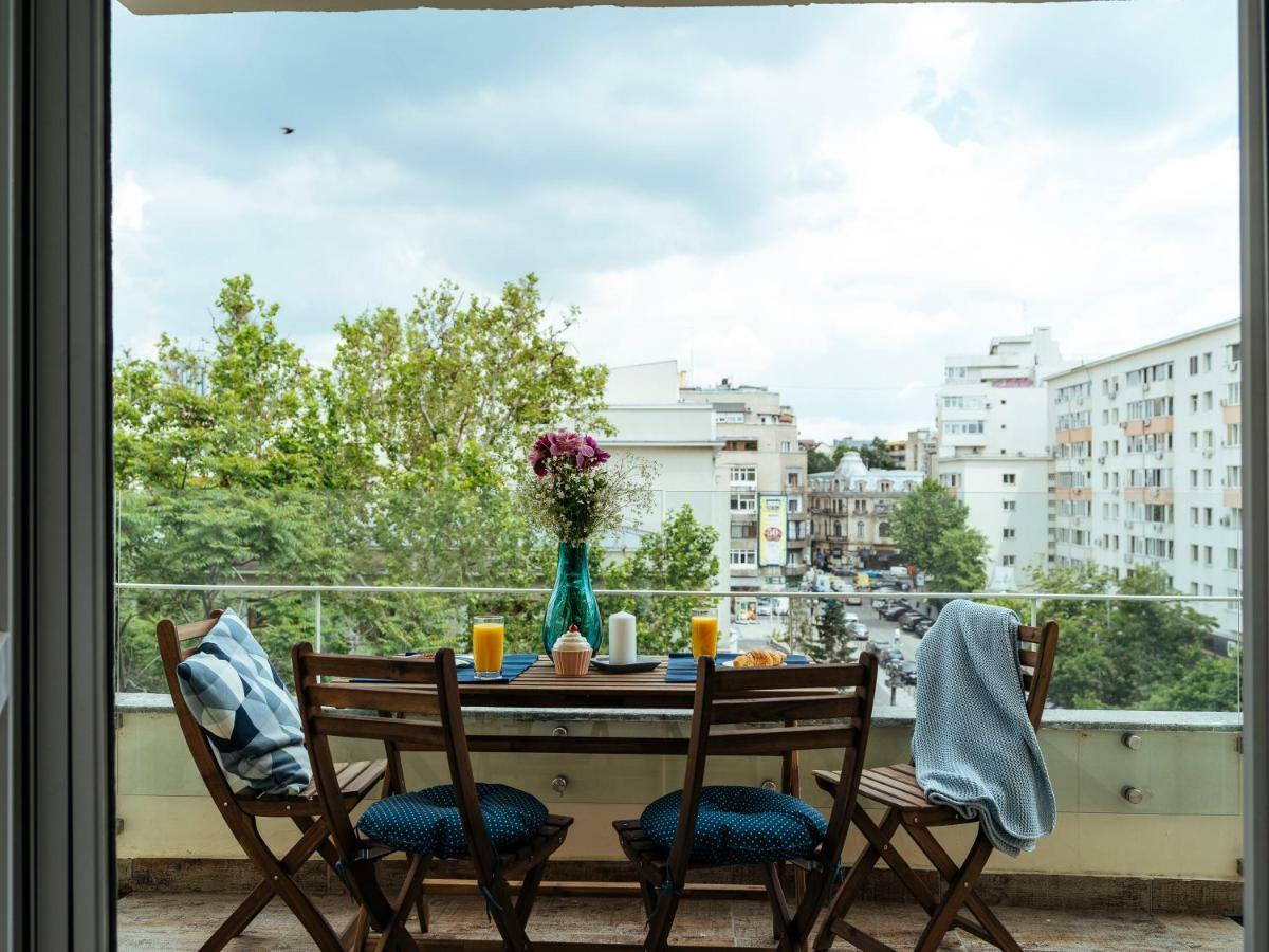 Bright And Spacious Central Apartment- Piata Amzei Boekarest Buitenkant foto